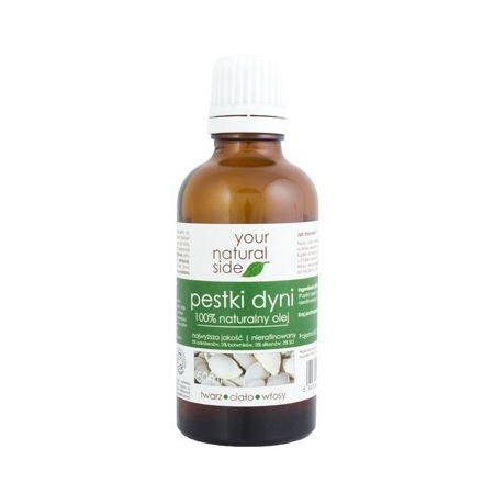 YOUR NATURAL SIDE Olej z Pestek Dyni nierafinowany Organic 50ml